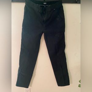 Black Vans Chino pants for boys